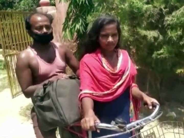 साइकिल से 1200 किमी तय करने वाली ज्योति के पिता ने कहा- बेटी ट्रायल के लिए तैयार लेकिन पढ़ाई पहली प्राथमिकता Jyoti Kumari ready for trial but studies first priority says her father