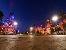 In Pics: कोरोना संकट की वजह से तमाम मस्जिदें बंद, लॉकडाउन में ईद का रंग फीका