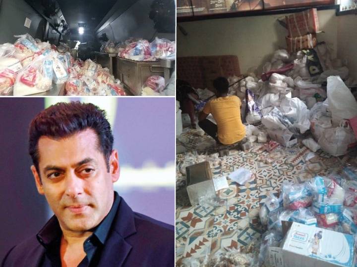 सलमान खान की इस काम के लिए हो रही है तारीफ, महाराष्ट्र के नेता ने कहा-ऐसे ही खुशियां बांटते रहिए Salman Khan distribute food kit fir 5000 families Politician Rahul N Kanal Praised