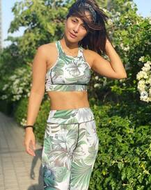 In Pics: हिना खान ने बताया,आखिर क्यों ऐसे-ऐसे हॉट कपड़े पहनकर करती हैं वर्कआउट