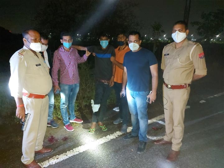Encounter Between Noida Police and criminals, One arrested नोएडा: पुलिस और बदमाशों के बीच मुठभेड़, 25 हजार का इनामी बदमाश पुलिस के हत्थे चढ़ा