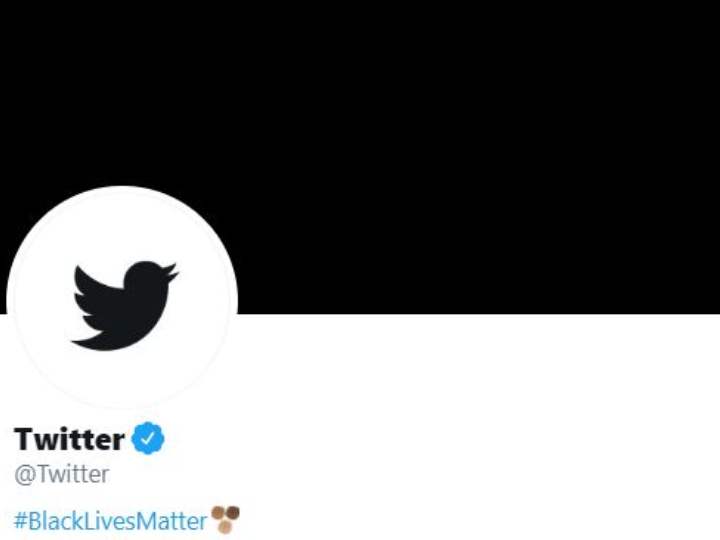 अमेरिका हिंसा: Twitter ने ब्लू रंग का लोगो हटाकर उसे ब्लैक किया, बायो में लिखा #BlackLivesMatter George Floyd Death: Twitter Changes Profile Pic cover image And Bio