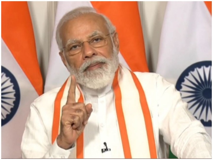 PM Narendra Modi addressing the annual session of Confederation of Indian Industry CII: पीएम मोदी ने कहा- देश को आत्मनिर्भर बनाने का संकल्प लें, इसे पूरा करने के लिए अपनी पूरी ताकत लगा दें