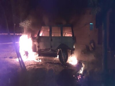 Man burnt alive in Pratapgarh Uttar pradesh