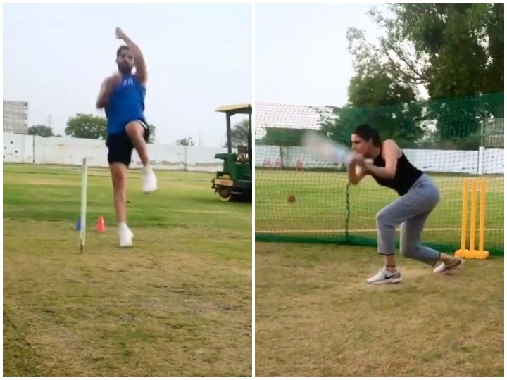 अनोखे अंदाज में दीपक चाहर ने अपनी बहन के सामने की गेंदबाजी, अंत में दे दिया ये ट्विस्ट, देखें वीडियो Deepak Chahar Runs In With Full Steam To Bowl To His Sister Malti With A Twist At The End. Watch