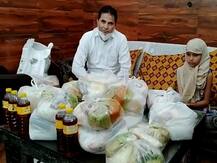 सहारनपुर: 7 साल की बच्ची बनी मिसाल, गुल्लक के पैसों से बांटा गरीबों में 20 हजार का राशन