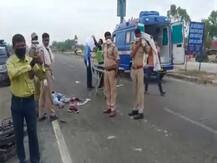 फतेहपुर: ट्रेलर की टक्कर में बाइक सवार पिता-पुत्र की मौत, जांच में जुटी पुलिस