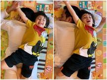 Photos: आराम फरमा रहे सैफ अली खान के ऊपर लेटकर मस्ती करने लगे तैमूर, मम्मी करीना ने शेयर की खास तस्वीरें