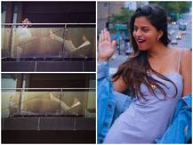 मन्नत की बालकनी में मां गौरी के साथ बारिश के मजे लेती सुहाना खान की Photos Viral