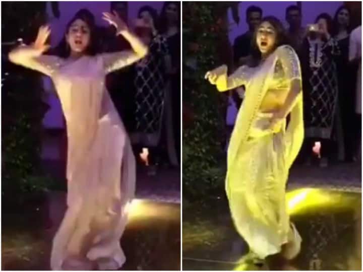 सारा अली खान ने किया 'सात समुंदर पार' गाने पर डांस, VIDEO में एक्ट्रेस का दिखा दिलकश अंदाज Watch Sara Ali Khan Saat Samundar Par song dance video viral on social media सारा अली खान ने किया 'सात समुंदर पार' गाने पर डांस, VIDEO में एक्ट्रेस का दिखा दिलकश अंदाज