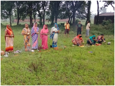 Women Considered Goddess Of Coronavirus Epidemic In Kushinagar ...