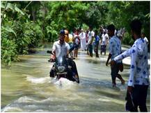 असम के छह जिलों में बाढ़ से 60 हजार लोग प्रभावित, अबतक 10 लोगों की मौत