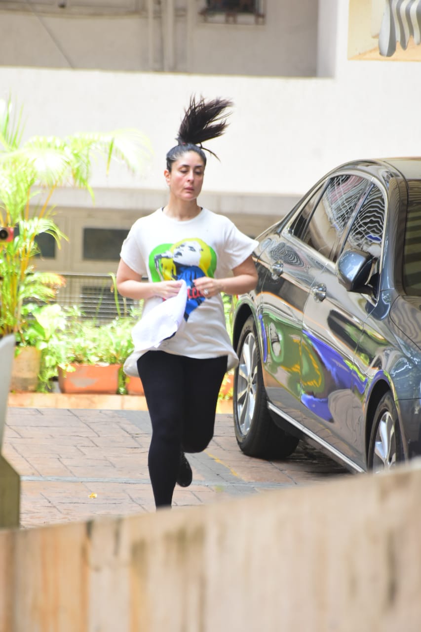 Spotted: Kareena Kapoor Khan's weight has increased in lockdown, see photos while doing outdoor workouts