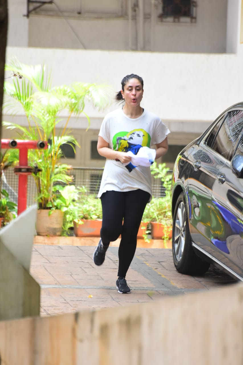 Spotted: Kareena Kapoor Khan's weight has increased in lockdown, see photos while doing outdoor workouts