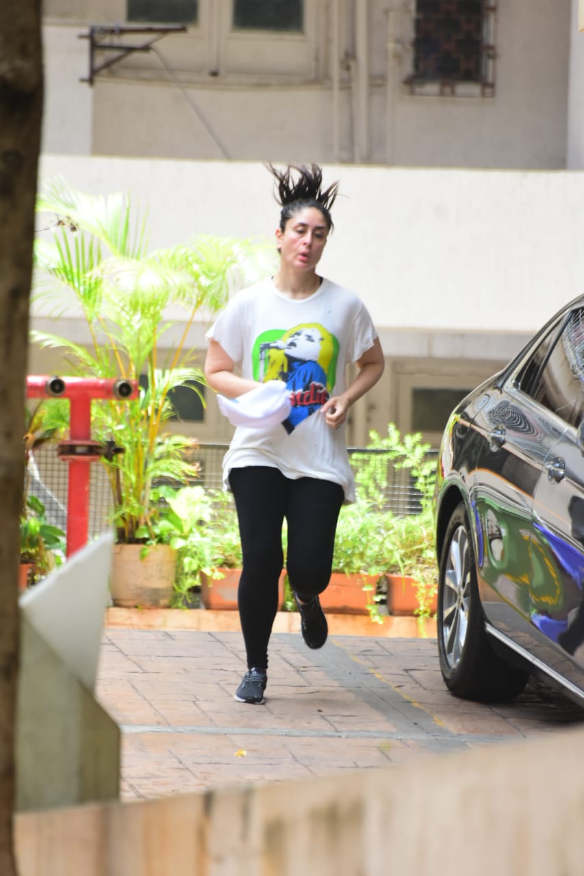 Spotted: Kareena Kapoor Khan's weight has increased in lockdown, see photos while doing outdoor workouts