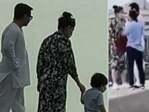 तैमूर और करीना संग मरीन ड्राइव घूमने पहुंचे सैफ अली खान, मास्क ना लगाने पर हो रहे हैं बुरी तरह Troll