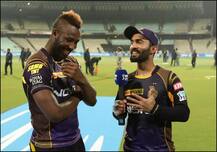 आंद्रे रसेल ने दिनेश कार्तिक की कुछ इस तरह की खिंचाई, सुनील नरेन ने भी किया मजेदार वार