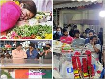 Funeral Photos: शादी के दो साल बाद हार्टअटैक से चिरंजीवी की मौत, सदमे में प्रेग्नेंट पत्नी, यहां देखिए अंतिम संस्कार की तस्वीरें