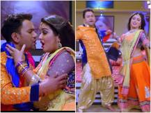 Bhojpuri Song: गाने में दिखा निरहुआ और आम्रपाली दुबे का रोमांटिक अंदाज, देखें VIDEO