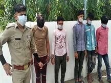 सहारनपुर: पुलिस ने वाहन चोर गिरोह का किया पर्दाफाश, 5 बदमाश गिरफ्तार