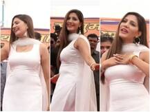 सपना चौधरी ने 'तेरी आंख्या का यो काजल' गाने पर धमाकेदार डांस से मचाया धमाल, देखें VIDEO