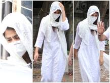 Photos: सुशांत सिंह राजपूत के अंतिम दर्शन करने पहुंची गर्लफ्रेंड रिया चक्रवर्ती, बेहद गुमसुम परेशान दिखाई दीं