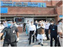 अमित शाह ने LNJP अस्पताल का किया औचक निरीक्षण, स्वास्थ्य व्यवस्था का लिया जायजा