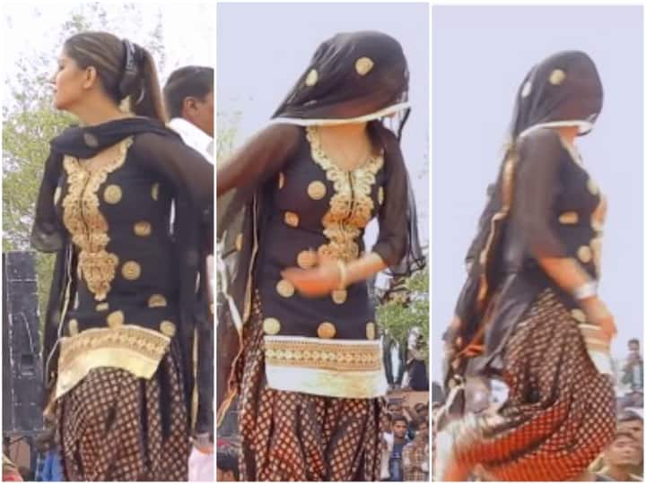 Haryanvi Song: सपना चौधरी ने 'घूंघट की ओठ में' गाने पर किया जबरदस्त डांस, देखें वीडियो sapna choudhary dance video song on ghunghat ki oat mein watch video Haryanvi Song: सपना चौधरी ने 'घूंघट की ओठ में' गाने पर किया जबरदस्त डांस, देखें वीडियो