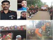 शहीद सैनिकों के पार्थिव शरीर उनके मूल स्थानों पर पहुंचाये गये, वीर सपूतों को लोग दे रहे हैं श्रद्धांजलि