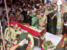 शहीद कर्नल संतोष बाबू को गार्ड ऑफ ऑनर के साथ दी गई अंतिम विदाई, सेना ने भी दी श्रद्धांजलि