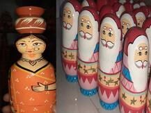 यूपी: चाइनीज खिलौनों की चमक पड़ी फीकी, बनारसी रशियन डाल की फिर बढ़ी डिमांड