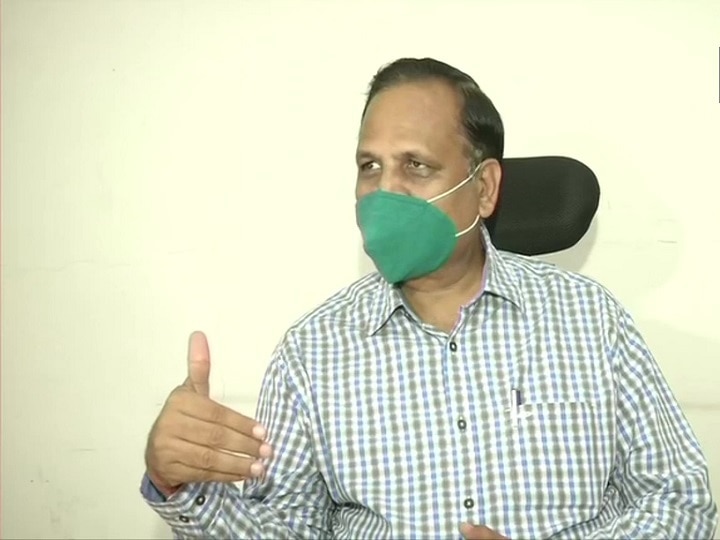 Delhi Health Minister Satyendra Jain claims - new cases of corona infection fall दिल्ली के स्वास्थ्य मंत्री सत्येंद्र जैन का दावा - कोरोना संक्रमण के नए मामलों में आई गिरावट