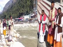गंगोत्री में शहीद सैनिकों के लिए गंगा तट पर की गई पूजा, तीर्थ पुरोहित बोले- शहादत बेकार न जाए