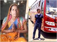 घर पहुंचे बेटा-बहू ने सोनू सूद का किया धन्यवाद, मां बोलीं- 'मेरी उम्र भी आपको लग जाए'