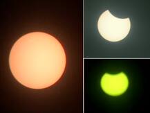 Solar Eclipse 2020: देश के अलग-अलग हिस्सों में ऐसा दिख रहा सूर्य ग्रहण, तस्वीरों में देखिए खूबसूरत झलक