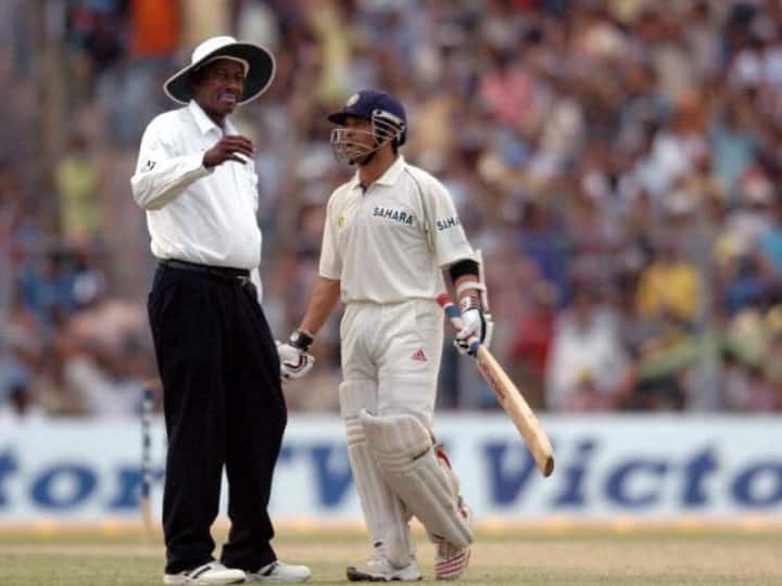 Steve Bucknor former icc umpaire speaks about giving wrong decision on sachin सचिन को गलत आउट देने पर बकनर ने तोड़ी चुप्पी, कहा- इंसान से गलती हो जाती है