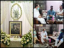 IN PICS: पटना में रखी गई सुशांत सिंह राजपूत की प्रेयरमीट, नेता से लेकर अभिनेता तक परिवार को सांत्वना देने पहुंचे ये लोग