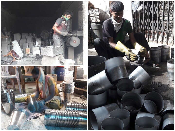 Maharashtra: in Unlock-1 the factory is starting with the rest of the laborers ann महाराष्ट्रः पलायन के बाद बाकी बचे मजदूरों और कारीगरों के साथ शुरू हो रहे हैं कारखाने, पटरी पर लौट रही है जिंदगी