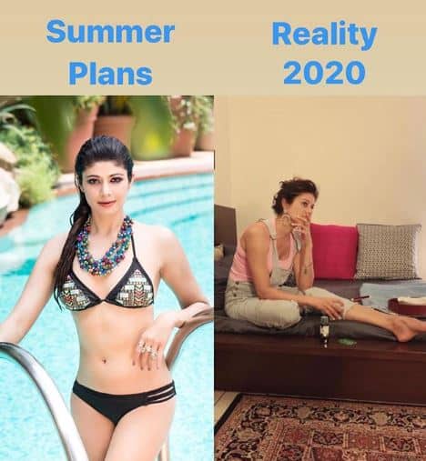 आप इस पोस्ट में देख सकते हैं कि पूजा ने दो तस्वीरें शेयर की हैं. जिनमें से एक में उन्होंने अपने प्लान के बारे में बताया है तो दूसरे में उन्होंने सच्चाई का सामना किया है. 
