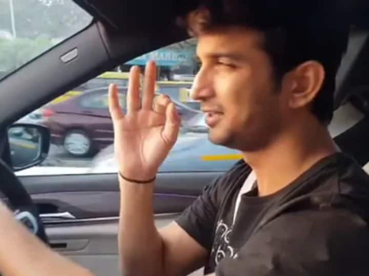Sushant Singh Rajput driving and singing song goes viral over social ...