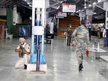 जम्मू रेलवे स्टेशन पर सुरक्षा का जायजा लेने के लिए की गई मॉक ड्रिल