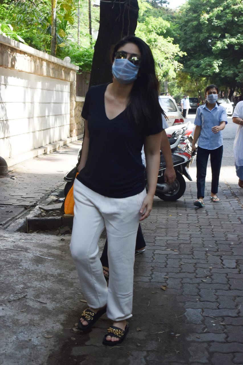 Spotted: Saif-Kareena went out for outing by putting on a mask with son Taimur, star family seen in a very stylish style