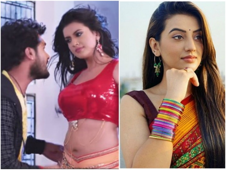 YouTube पर 50 लाख व्यूज पार कर जा चुका है अक्षरा सिंह और खेसारी लाल का ये रोमांटिक सॉन्ग - ABP News