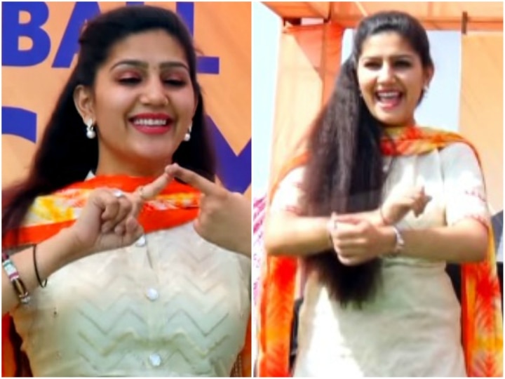 Sapna Chaudhary's dance video on Chetak song goes viral, watch this funny video चेतक गाने पर डांस कर रही थीं Sapna Choudhary, बीच में आ गए हरियाणवी ताऊ, देखते ही देखते उड़ा दी नोटों की पूरी गड्डी