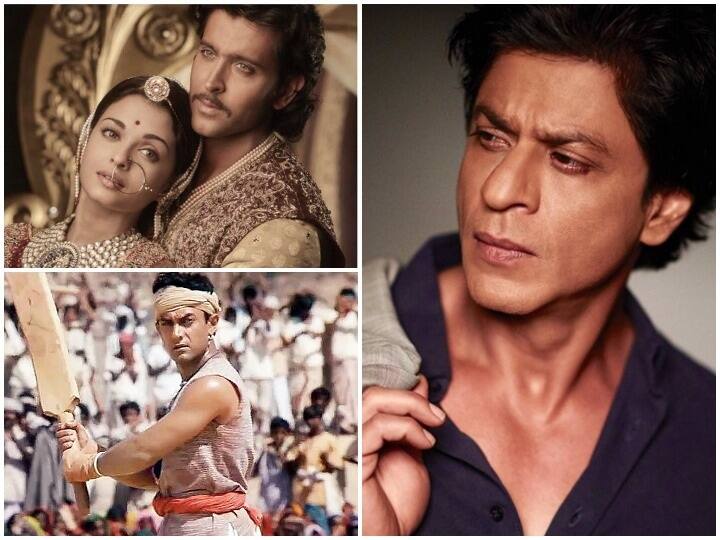 Jodha Akbar to 3 Idiots these 5 big hit films Shah Rukh Khan rejected 'जोधा अकबर' से लेकर 'लगान' तक, शाहरुख खान ने रिजेक्ट की ये 5 बड़ी फिल्में