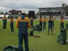 कोरोना वायरस ने बदल दिया है क्रिकेट की प्रैक्टिस का तरीका, तस्वीरों में देखिए