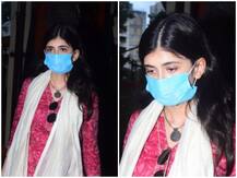 IN PICS: सुशांत सिंह राजपूत खुदकुशी मामले में संजना सांघी से हुई 9 घंटे पूछताछ, पुलिस स्टेशन के बाहर आईं नजर