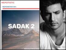 सुशांत सिंह राजपूत के बहनोई ने शुरू किया 'नेपोमीटर', आलिया की 'सड़क 2' को बताया 98% नेपोटिस्टिक