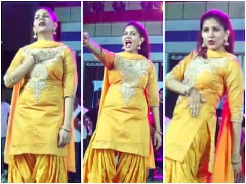 सपना चौधरी ने हरियाणवी सॉन्ग 'बंदूक चलेगी' पर किया धमाकेदार डांस, देखें VIDEO सपना चौधरी ने हरियाणवी सॉन्ग 'बंदूक चलेगी' पर किया धमाकेदार डांस, देखें VIDEO