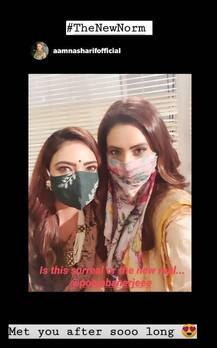 In Pics: कोरोना के बीच शुरू हुई 'कसौटी जिंदगी की' की शूटिंग, सेट पर यूं मास्क लगाए दिखे सितारे